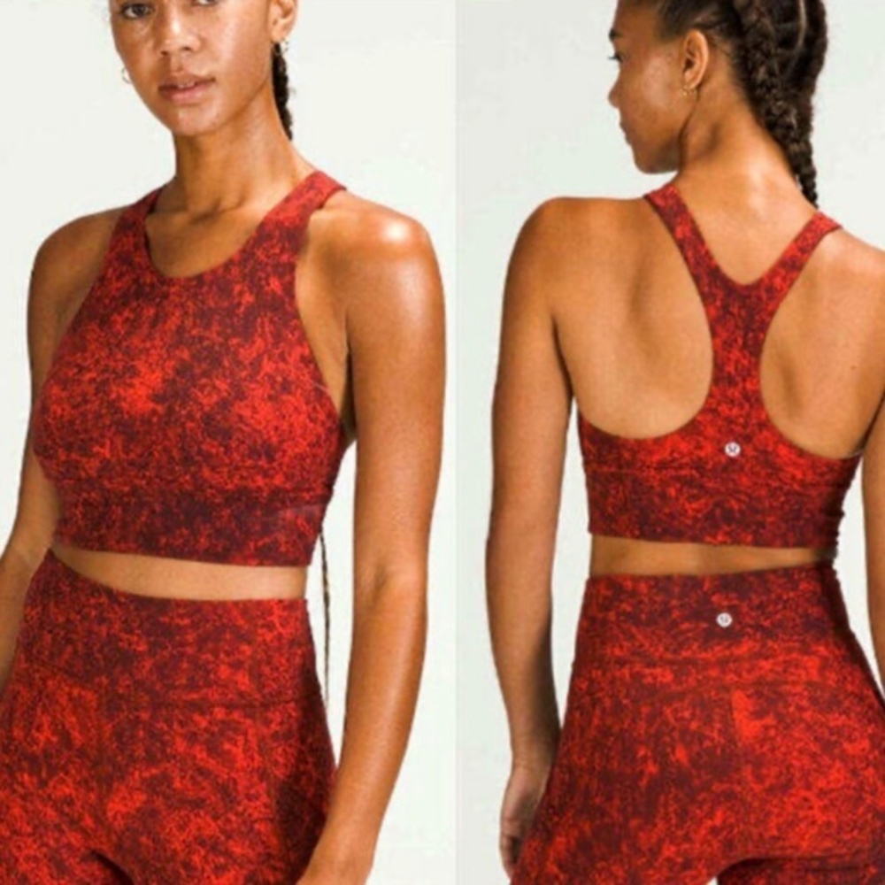 NWT Lululemon Wunder Train Long-Line Bra - (sz 2)